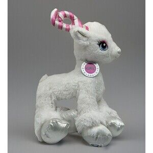 BABW Reindeer Glisten Merry Mission Build A Bear Candy Cane Antlers Plush Toy